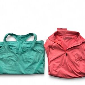 Victoria secret medium women's long sleeve and athletic tank EUC light weight